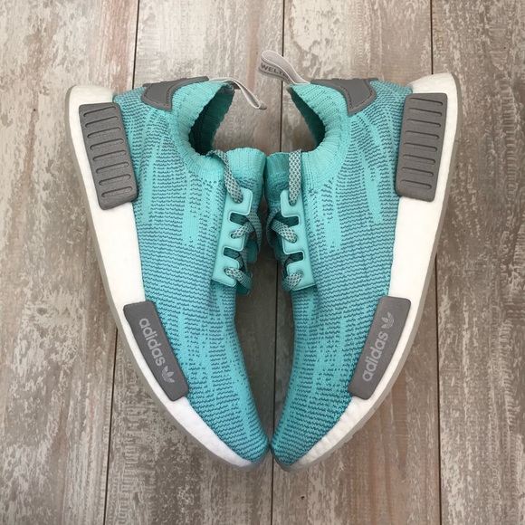 NWT Adidas NMD_ R1 Primeknit Mens Shoes - Picture 5 of 8